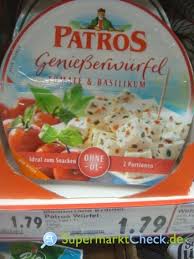 Nicht nur bei brötchen, sondern im prinzip bei allen backwaren aus weißmehl werden dem körper kalorien zugeführt. Patros Geniesserwurfel Tomate Basilikum 2 X 75 G Nutri Score Kalorien Angebote Preise