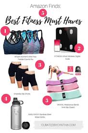 Best Fitness Products On Amazon For The Fit Girl Curated By Cynthia Fun Workouts Best Amazon Products Gym Bag Essentials