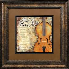 Check spelling or type a new query. Unknown Artist Touch Of The Master S Hand Violin Framed Paper Art Print