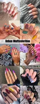 Sem sombra de dúvidas são excelentes para quem deseja. Unhas Multicoloridas Com Varios Tons De Rosa Uma Belezura