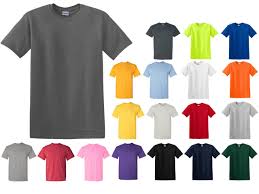 Gildan G5000 Adult Unisex 5 3 Oz Hd Heavy Cotton Blank T Shirts 19 Colors 4974