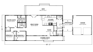 The single and only floor of this house covers a considerably expansive area of 1400 square feet. House Plan 40648 Southern Style With 1400 Sq Ft 3 Bed 2 Bath 1 Half Bath