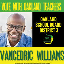 VanCedric Williams, OUSD District 3 Director