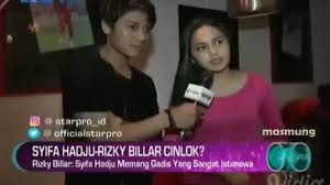 Ini adalah kali pertama rizky billar beradu akting dengan amanda manopo dan syifa hadju. Rizky Billar Bimodina Facebook