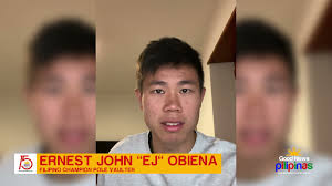 #phi ej obiena begins #olympics stint; Ernest John Ej Obiena For Good News Pilipinas Tv Youtube Youtube