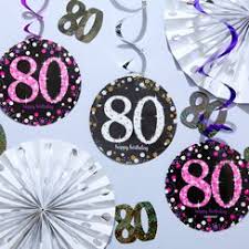 Geburtstag können zum einen den zweck erfüllen, einfach genauso übernommen zu werden, sie. Party Deko Zum 80 Geburtstag Partycity De