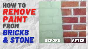 Paint Stripper How To Remove Old Paint From Brick And Brickwork Youtube