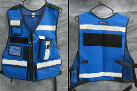 Very nice condiition with some signs of wear and some minor stains. The Vest Guy Blue Ccfd Vest Designs Western Wear Safety Vest