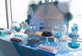 Found On Bing From Candybuffetsnj Com Baby Shower Candy Table Blue Candy Table Blue Candy Buffet