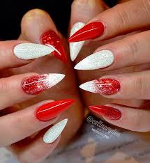 36 Unique Christmas Nail Art Designs For 2019 Stiletto Nails Designs Festival Nails Christmas Nails