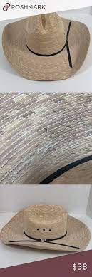 Justin Western Headwear Straw Cowboy Hat 20x Authe Straw Cowboy Hat Western Cowboy Hats Black Cowboy Hat