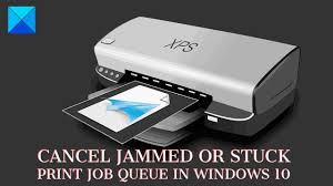 In case, the printer stops working for any reason, all the print jobs get jammed, and you must clear all attachments whether they are recent or older ones. Cancel Jammed Or Stuck Print Job Queue In Windows 10