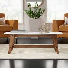 Mercury Row Posner Trestle Coffee Table Wayfair In 2020 Coffee Table Coffee Table With Storage Coffee Table Wood