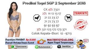 Maybe you would like to learn more about one of these? Ramalan Nomor Ck Togel Sgp Yang Keluar Minggu 2 September 2018 Posts By Indonesia Prediksi Bloglovin