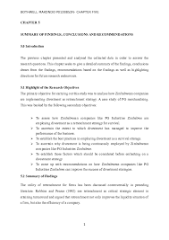 Five qualitative approaches to inquiry——57. Doc Red0 Chapter 5 Summary Of Findings Conclusions And Recommendations Kelvin Maimbo Academia Edu