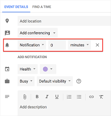 How To Set Default Notification Settings In Google Calendar Web Applications Stack Exchange