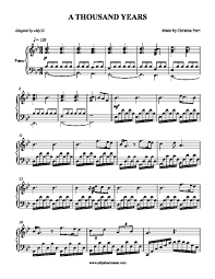 The Song We Will Walk Down The Aisle To Christina Perri Sheet Music Christina