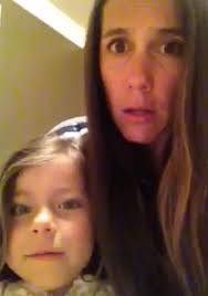 This little girl sees dead people