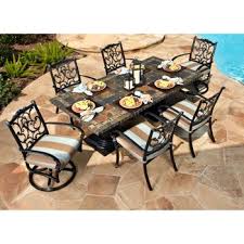 Costco Monte Cristo 7 Piece Dining Set 7 Piece Dining Set Outdoor Dining Table Outdoor Furniture Sets