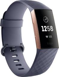 Fitbit Charge 3 Activity Tracker Heart Rate Blue Gray Rose Gold Fb409rggy Fitbit Charge Activity Tracker Fitbit