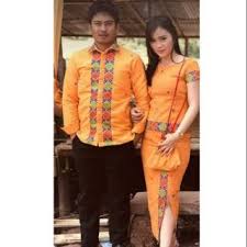 Tenun ikat sekomandi, sambo tante.motif: Setelan Baju Adat Tenun Toraja Termurah Shopee Indonesia