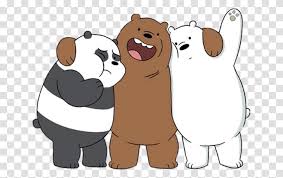 The symbol bears the checkered eye and the text low vision. We Bare Bears Hugging We Bare Bears Mammal Animal Wildlife Lesser Panda Transparent Png Pngset Com