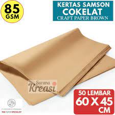 Artikel bertopik televisi, stasiun televisi, atau acara televisi ini adalah sebuah rintisan. Kertas Samson Kraft Cokelat 85g A2 Isi 50 Lembar Samson Craft Paper Brown Samson Kraft Kemasan Shopee Indonesia