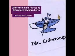 Este profissional irá atuar na assistência a enfermagem, realizando coleta de materiais biológicos visando a excelência no atendimento prestado e a segurança dos clientesoutros. Jaleco Feminino Tecnico De Enfermagem Manga Curta Faiko Jalecos Youtube