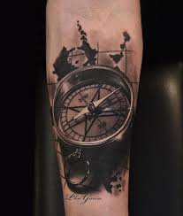 Top 250 best time tattoos 2019 tattoodo. 100 Awesome Compass Tattoo Designs Cuded