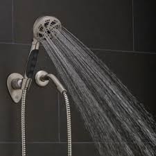 Oxygenics Fury Rv Shower Head In Brushed Nickel Set On The Widestream Focusstream Setting Best Handheld Shower Head Handheld Shower Head Shower Heads