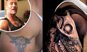 The worst rock tattoos come in all shapes and sizes, with not even the most respected musicians spared. Dwayne Johnson Shares Story Behind His Updated Arm Tattoo Daily Mail Online