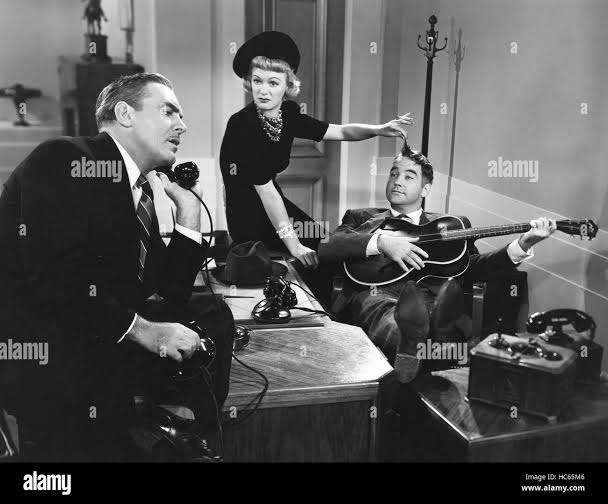 SLIGHTLY HONORABLE, from left: Pat O'Brien, Eve Arden, Broderick Crawford,  1939 Stock Photo - Alamy