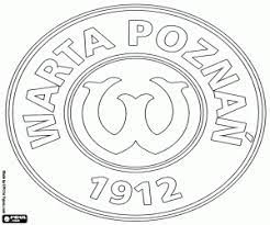 Aktualności pierwszy zespół pko ekstraklasa wiadomości. Logo Of Warta Poznan Coloring Page Printable Game