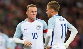 Rooney was born in croxteth, liverpool, to jeanette marie (née morrey) and thomas wayne rooney. Wayne Rooney And Jamie Vardy Had England Showdown Talks Over Wag Rebekah At Euro 2016 Football Sport Express Co Uk