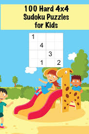 Sudoku is not exactly a mathematics game, but most of us are using them in our classrooms anyway! 100 Hard 4x4 Sudoku Puzzles For Kids Mini Sudoku Puzzle For Children Ages 4 6 Large Print Handy Size Sharpened Pencil Press 9781071397879 Amazon Com Books