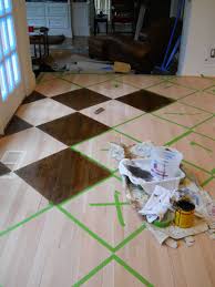 Wood Floor Tutorial Painted Wood Floors Wood Floor Design Flooring