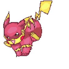 Pixel Art Of The Day 15 Flash Pikachu Atta9 Remake Pokemon Amino A wall decor set for adults who love creative hobbies, new 2021 (2,658 pieces).