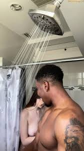 Interracial Couple Take Bath - Hazel Moore - EPORNER