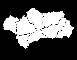 Mapa De Andalucia Para Colorear