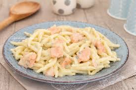 Trofie Ai Quattro Formaggi E Salmone Cremose E Filanti Ricette Idee Alimentari Salmone