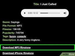 Using the song editing capability in itunes, you can transform any song into a personal ringtone for your iphone. 4 Ways To Download Ringtones Wikihow