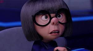 Pixar Source — Edna Mode voiced by Brad Bird INCREDIBLES...
