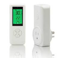 DIGITEN Wireless Temperature Controlled Outlet, Digital Plug-in Thermostat  with Remote Control, Built-in Temp Sensor, Heating & Cooling for A/C, Fans,  ...