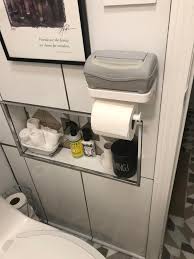 These toilet paper dispenser ensure that you perform tasks conveniently. Flex Surelock Toilet Paper Holder Umbra Europe