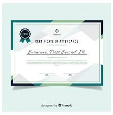 Professionally made to suit any achievement. Download Modern Certificate Template In Flat Design For Free Sertifikat Design Certificate Templates Di Desain Pamflet Sertifikat Penghargaan Desain Banner