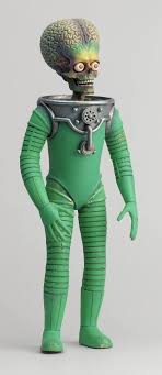 Alien Stop-Motion Animation Figure from the Film "Mars Attacks!" – Works –  Museum of Pop Culture