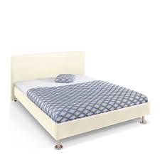 Segmuller Werkstatten Bett Orion 120 X 200 Cm Creme Helltone Lederoptik Online Kaufen Bei Woonio Bett Polsterbett Leder