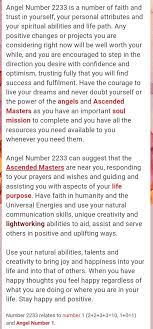 2233 Angel Number Numerology Life Path Numerology Angel Number Meanings
