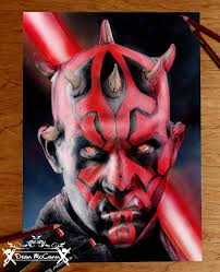 Darth Maul Drawing By Dean Mccann Drawings Art