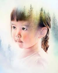 Lucid Dreaming 8x10" watercolour